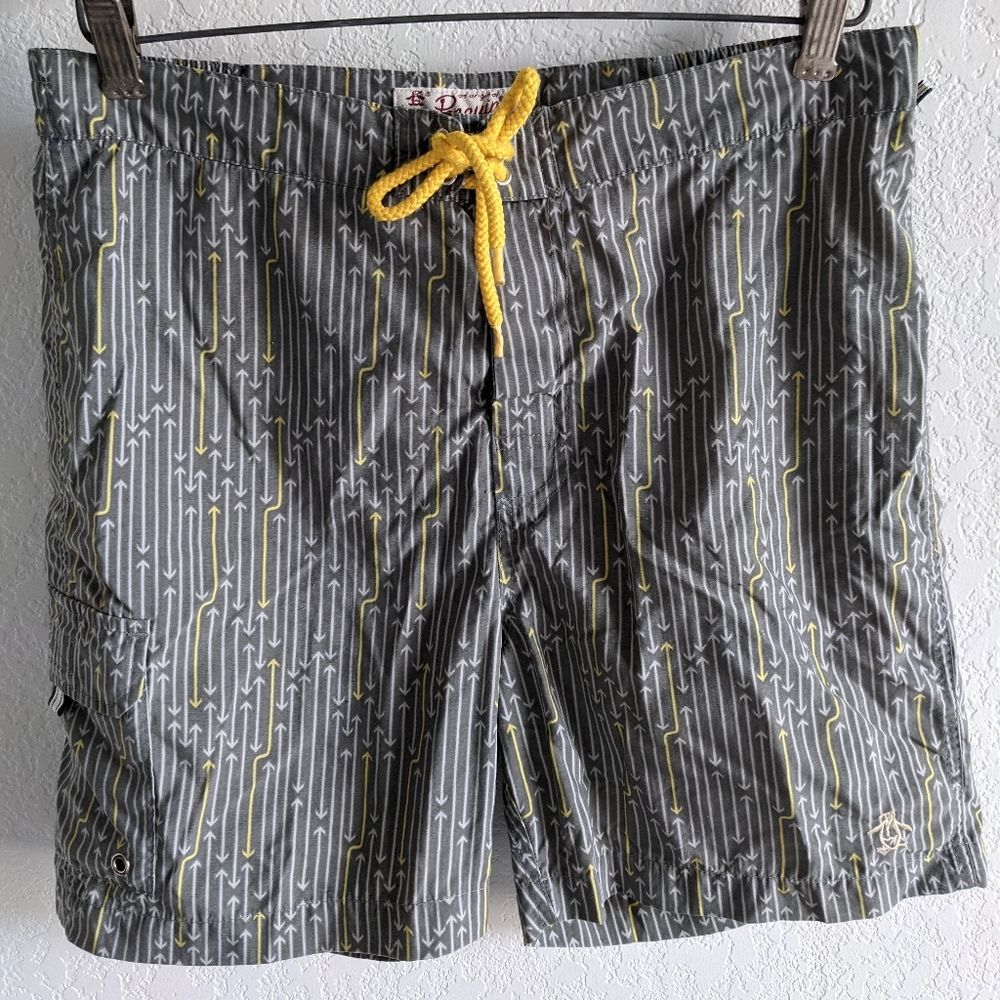 Original Penguin swim trunks